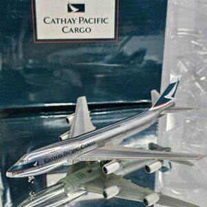 Cathay Pacific Boeing 747-200F Cargo "Polished" B-HIH 1:500 by Swire Herpa Rare